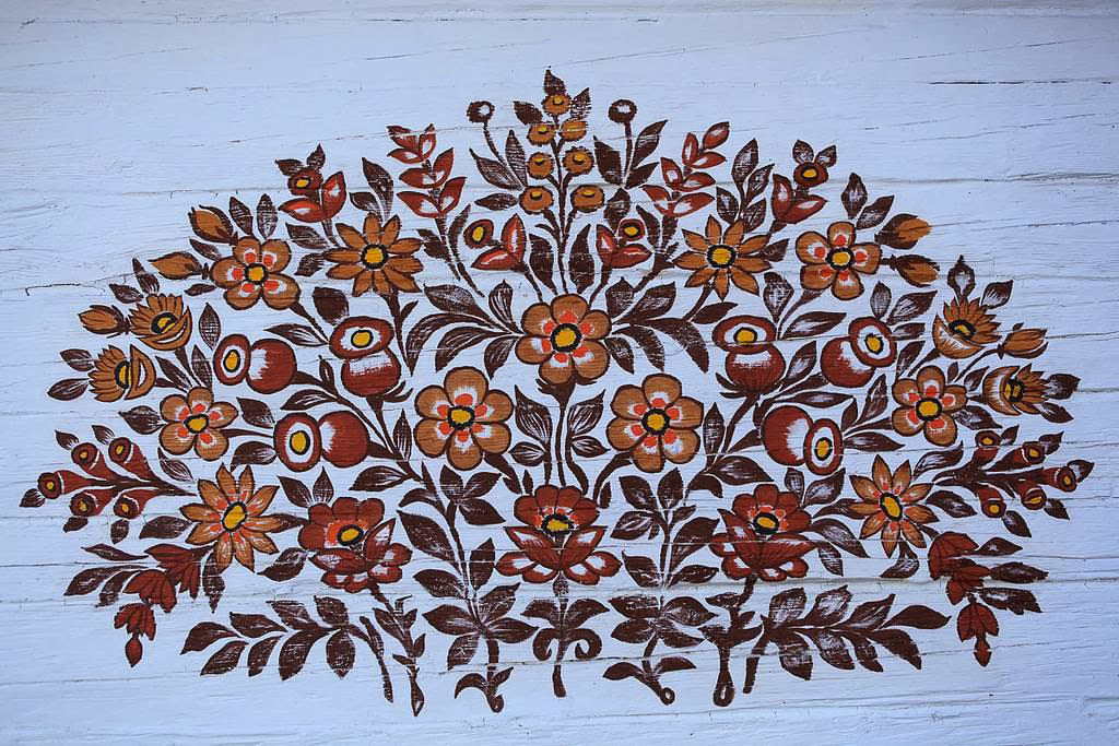 Zalipie, fascinante aldeia pintada com arranjos florais na Polnia 19