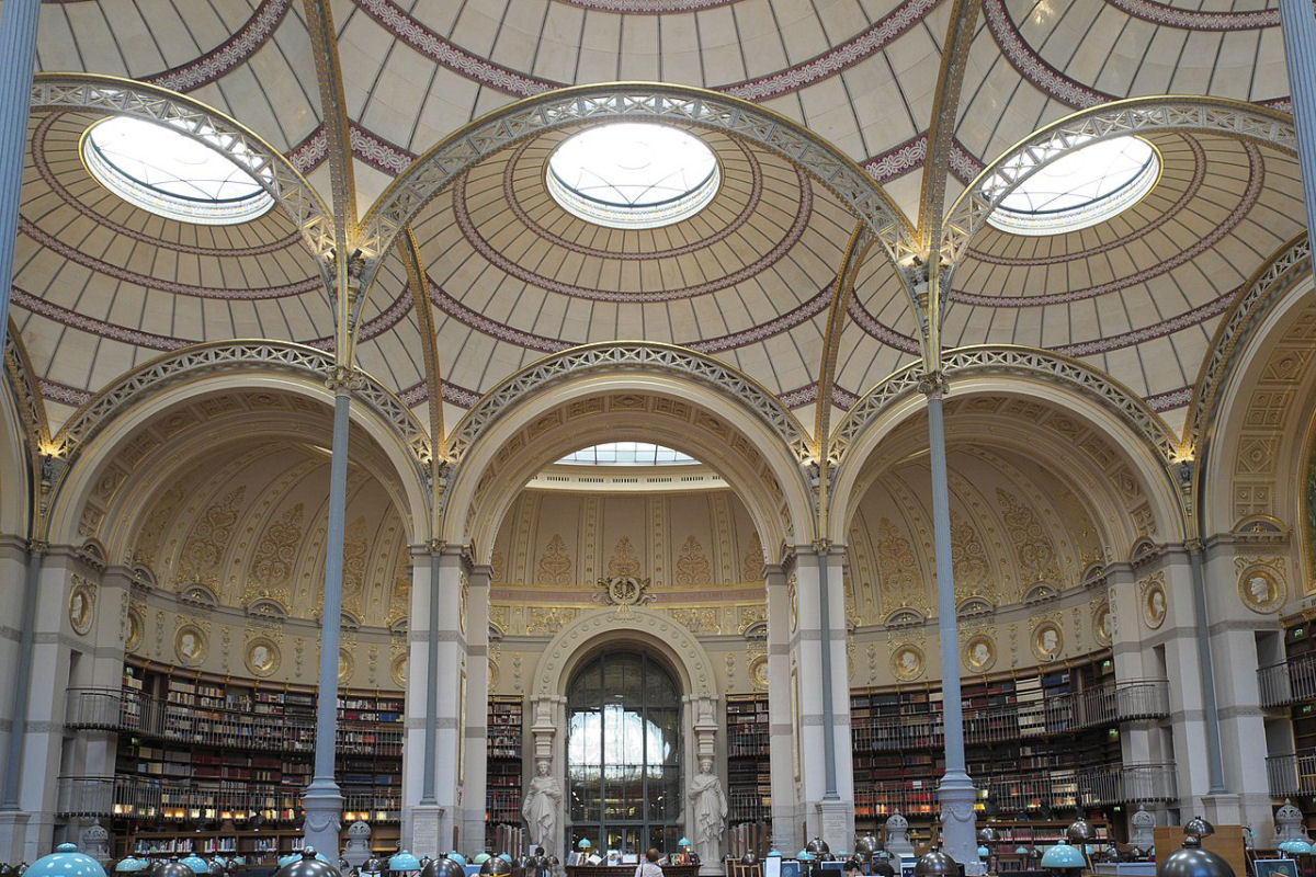 Biblioteca Nacional da Frana reabre com reformas que adicionam detalhes do sculo 21  joia das belas artes