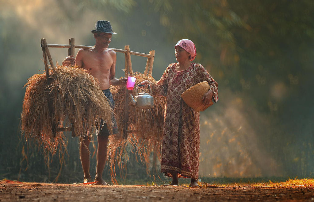 Belos momentos do dia a dia de aldeias indonsias 14