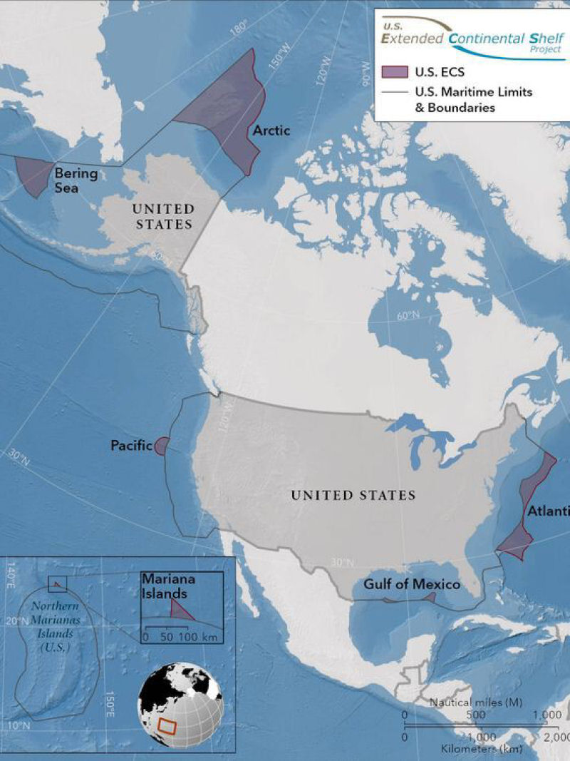 De forma silenciosa os Estados Unidos anexaram um milho de quilmetros quadrados do mar. E  legal