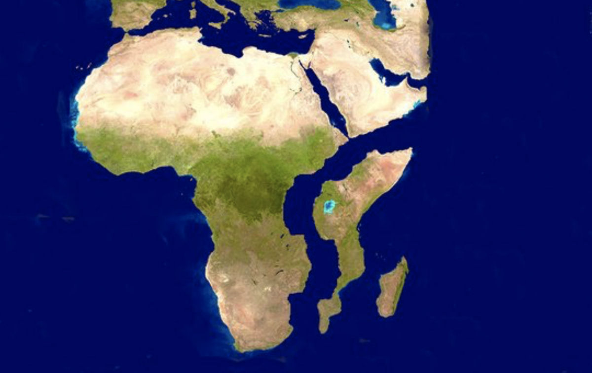 Esta enorme fenda no centro do Qunia prova como a frica est se separando em dois continentes