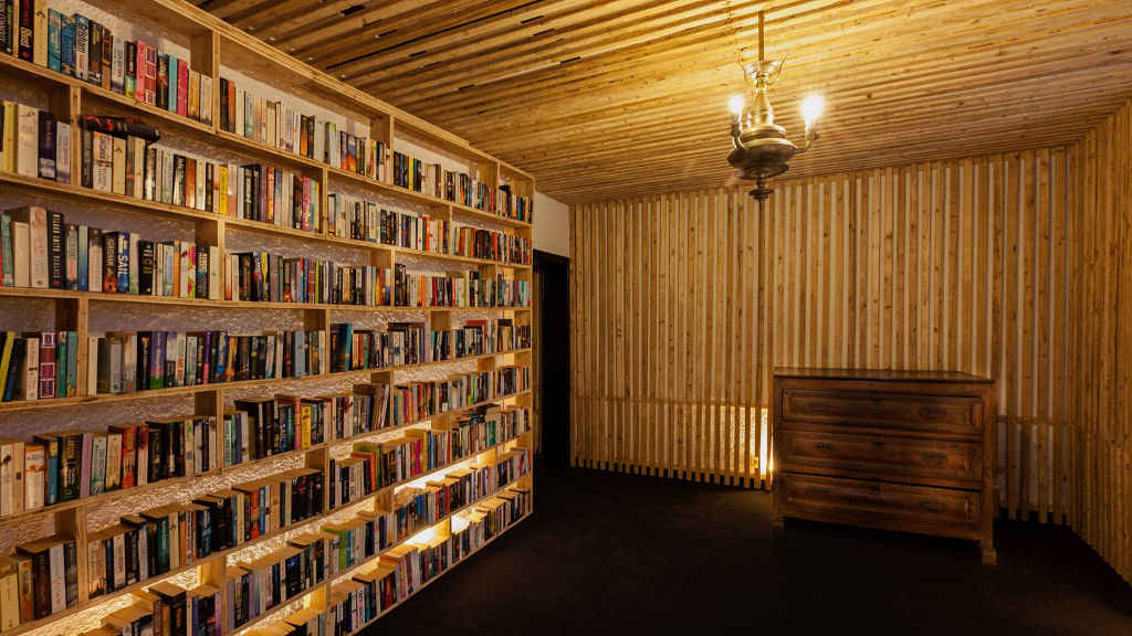 Homem Literrio - um hotel de estilo biblioteca com uma coleo de mais de 50.000 livros 03