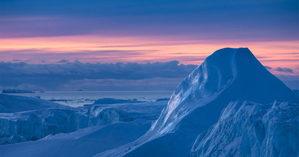Belo time-lapse mostra as viagens sazonais dos icebergs do rtico