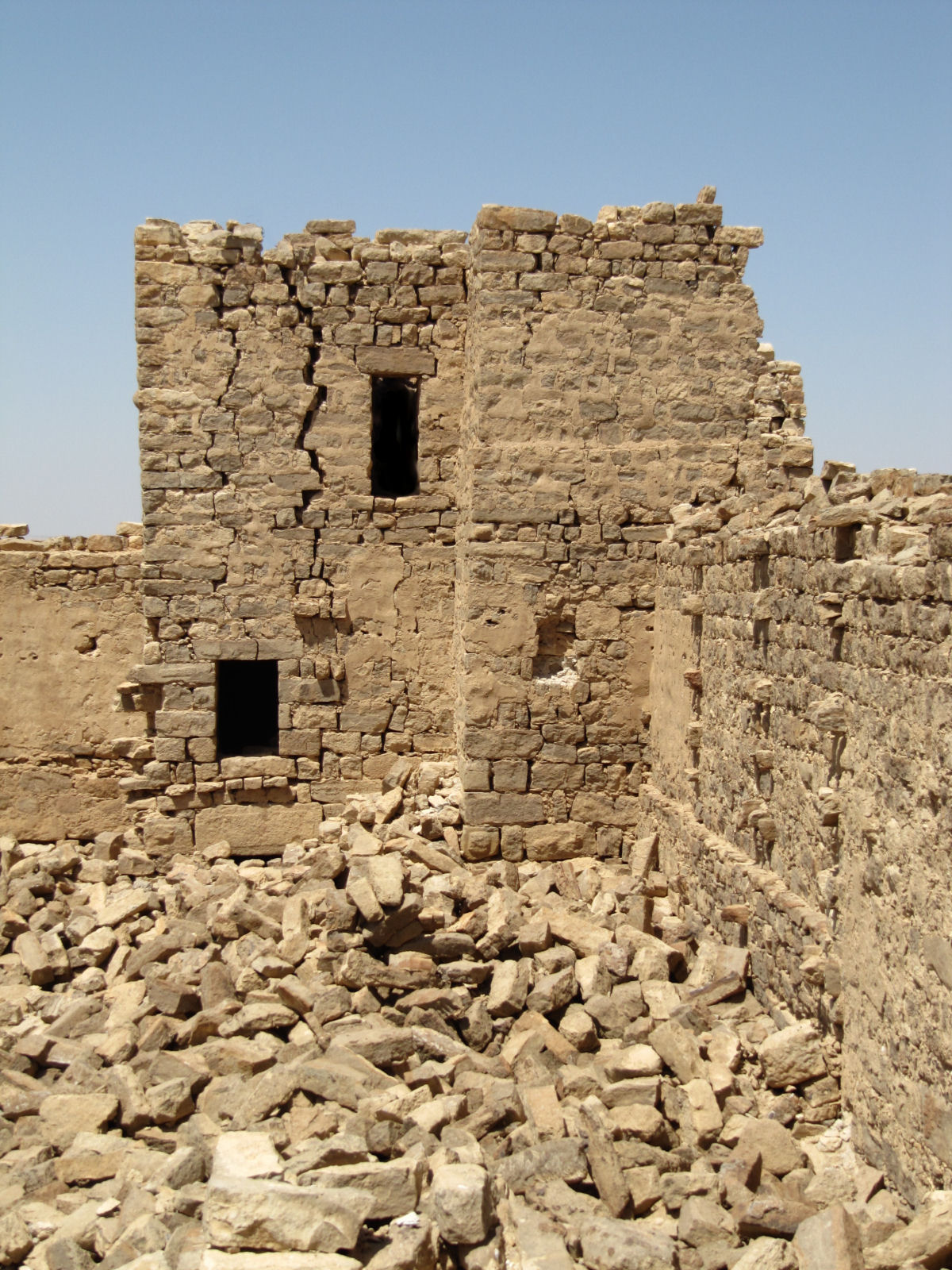 Limes Arabicus, a cadeia de fortificaes que protegia o territrio romano das tribos do deserto