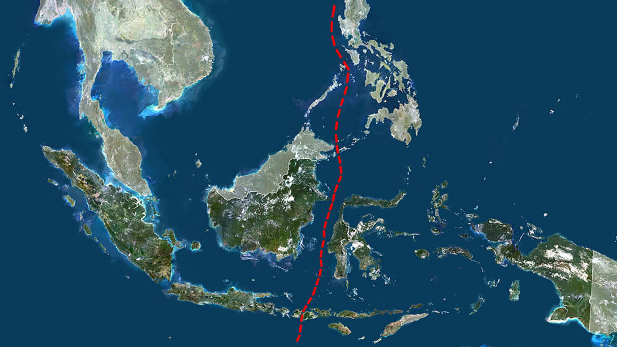 Barreira invisvel que atravessa a Indonsia  finalmente explicada por cientistas