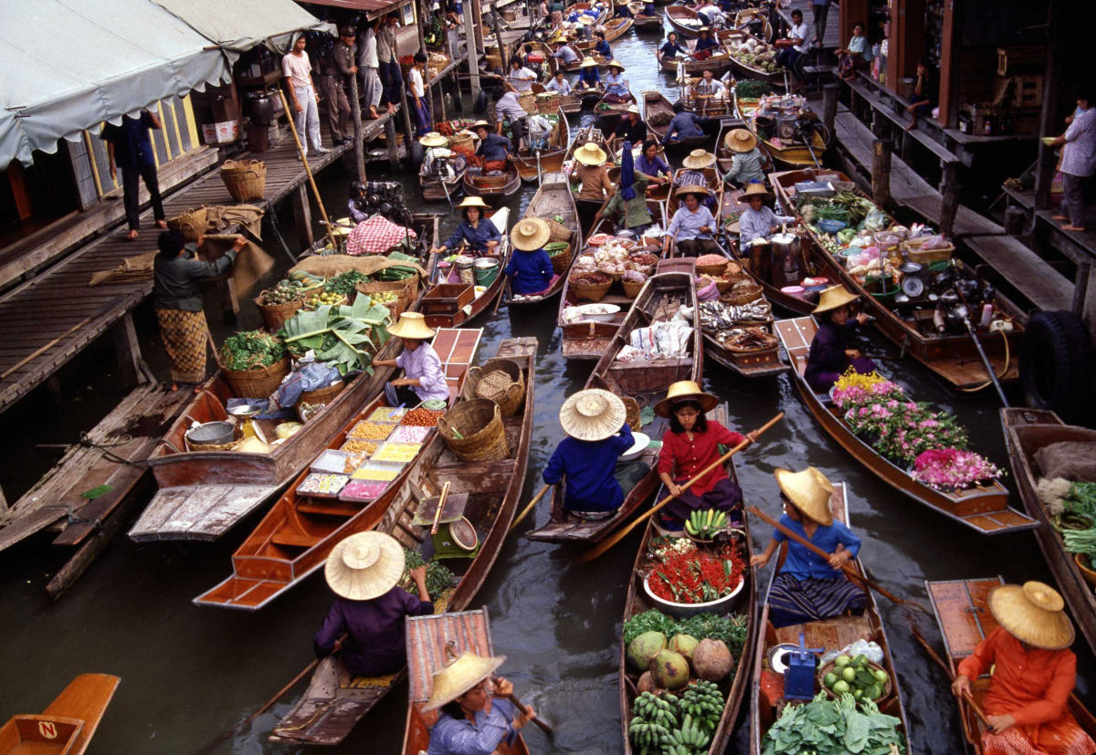 Os mercados flutuantes do Sudeste Asiático 02