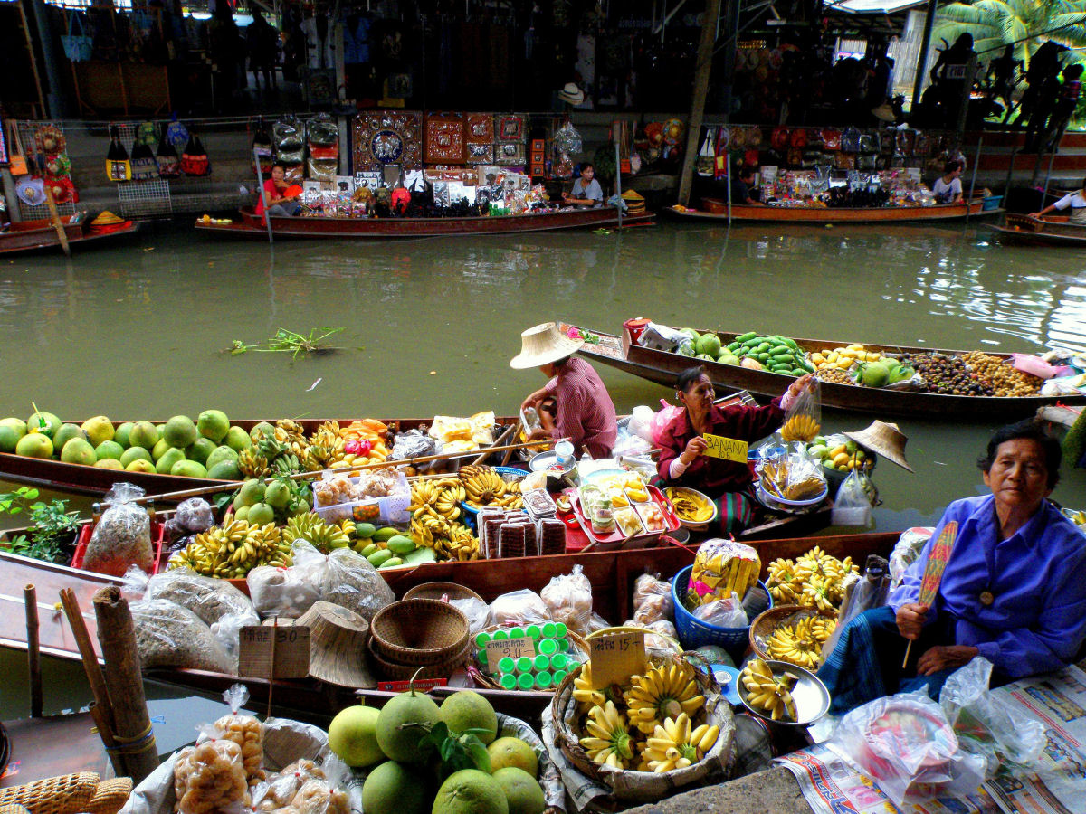 Os mercados flutuantes do Sudeste Asiático 03