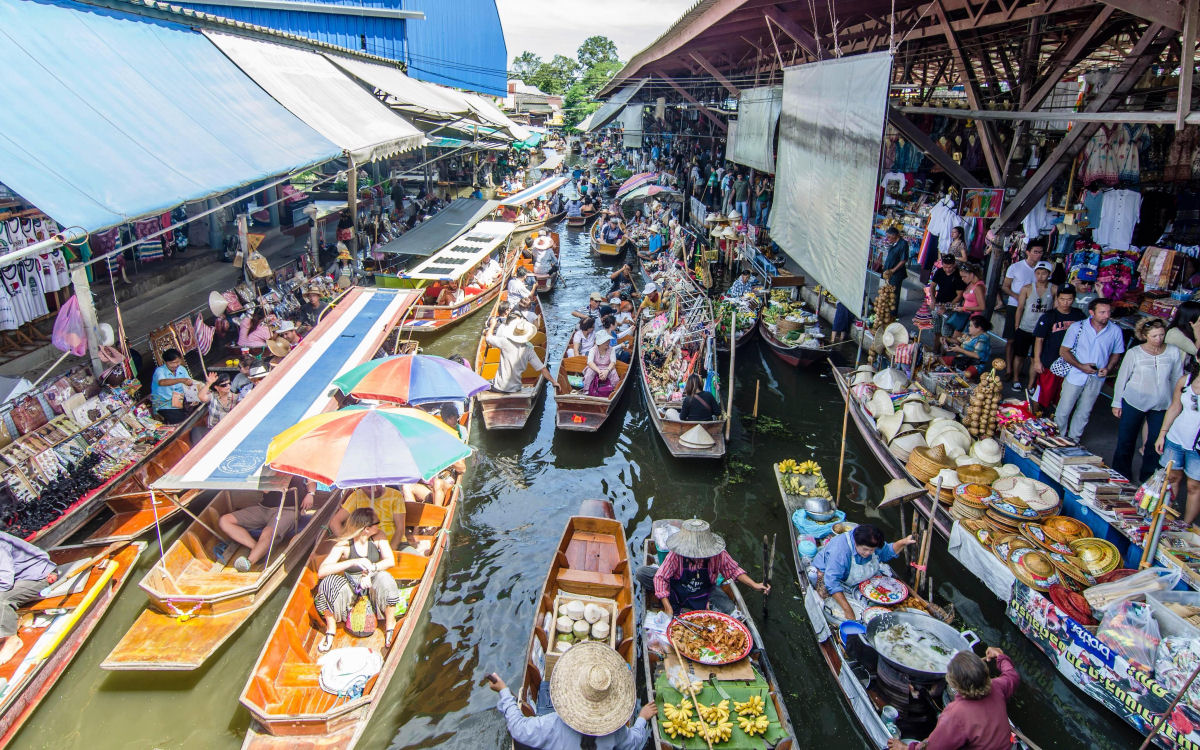 Os mercados flutuantes do Sudeste Asiático 04