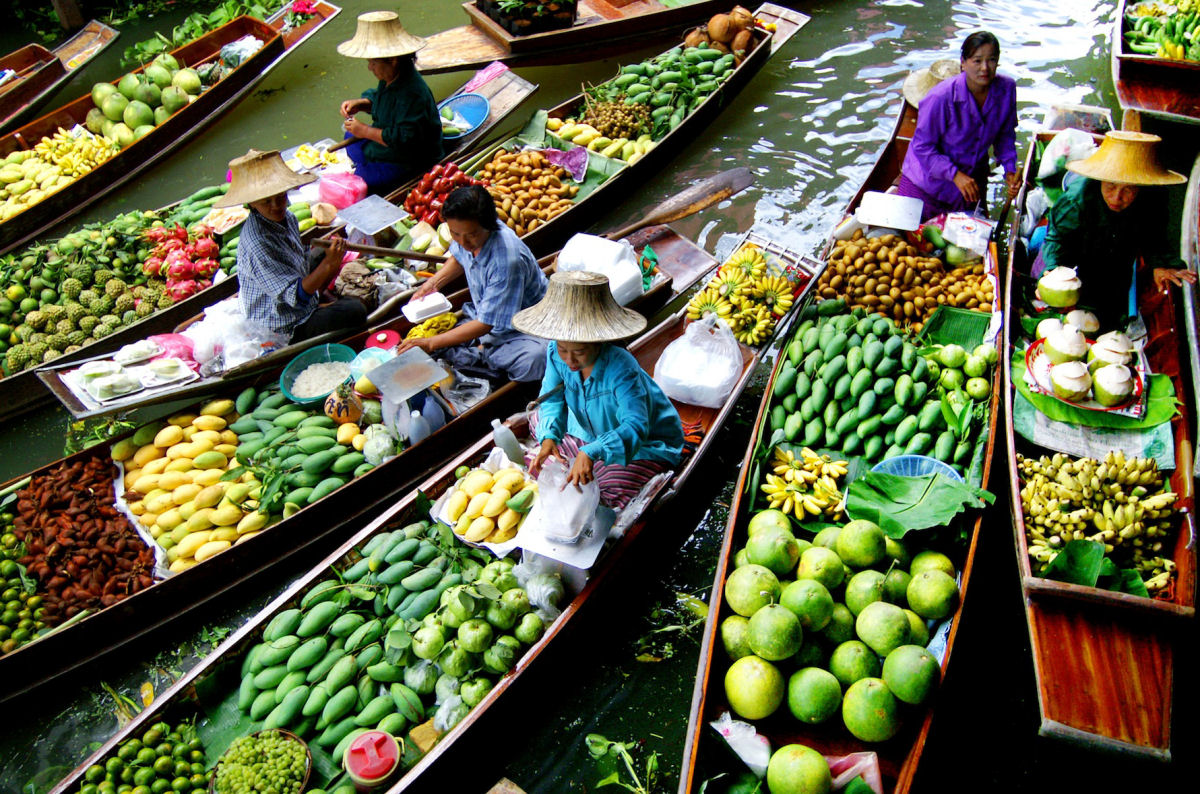 Os mercados flutuantes do Sudeste Asiático 06
