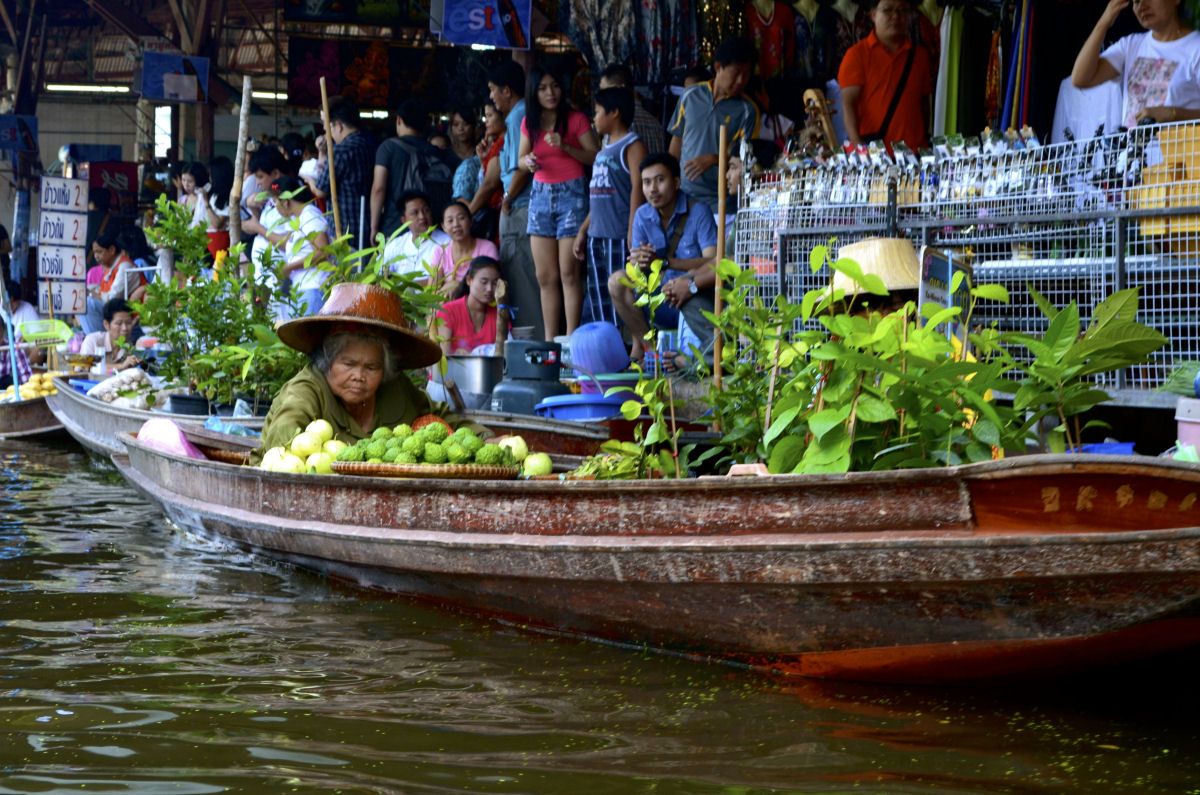 Os mercados flutuantes do Sudeste Asiático 07