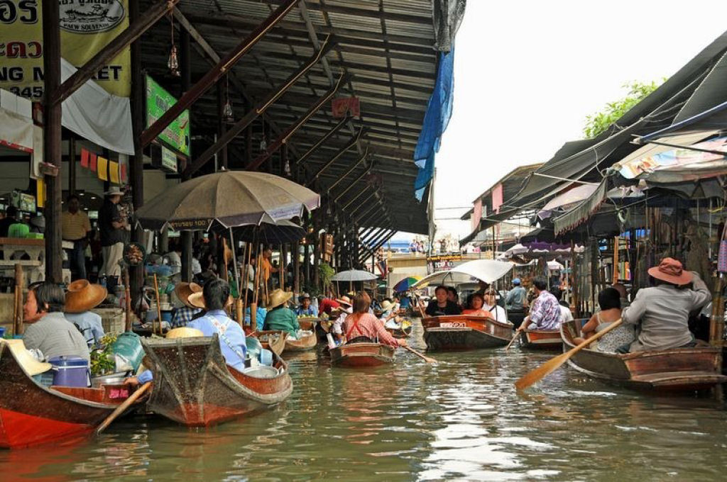Os mercados flutuantes do Sudeste Asiático 10