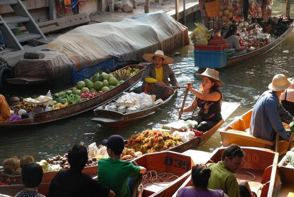 Os mercados flutuantes do Sudeste Asiático 13