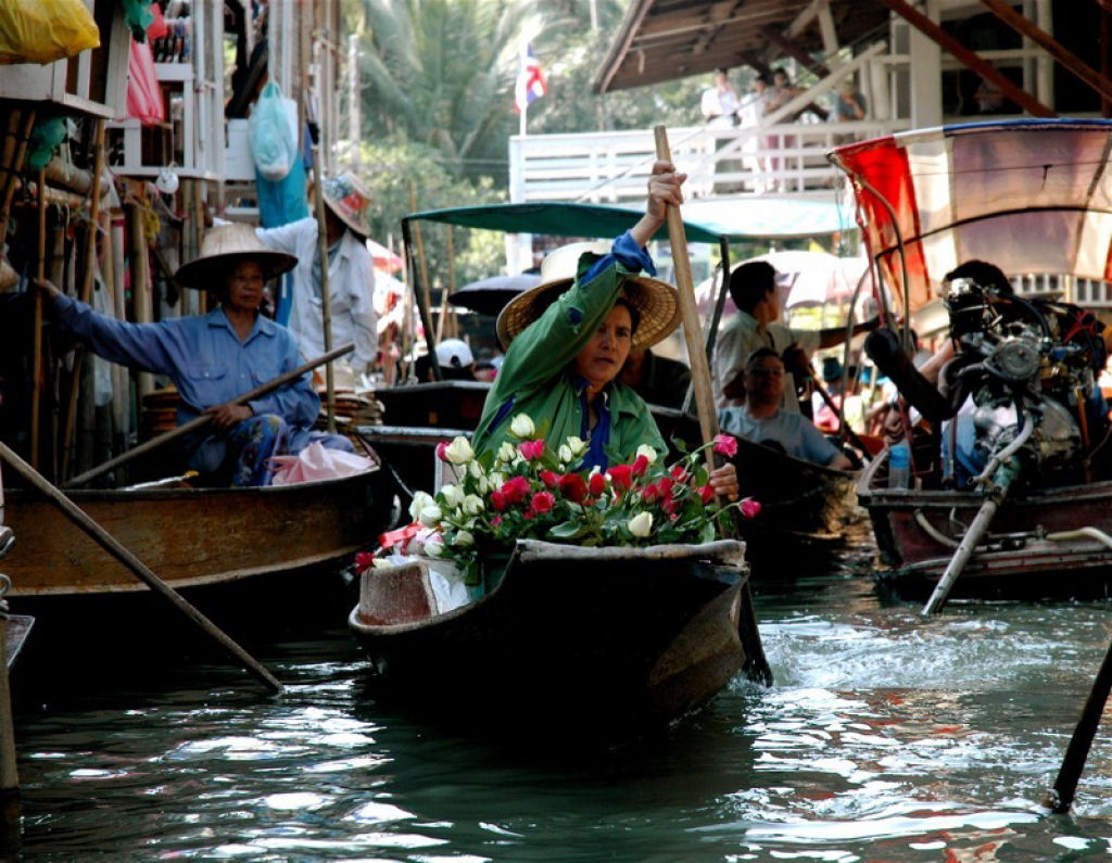 Os mercados flutuantes do Sudeste Asiático 15