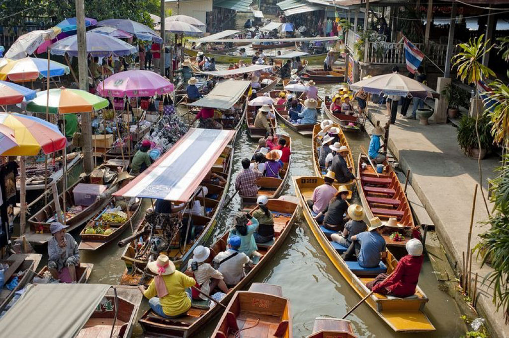 Os mercados flutuantes do Sudeste Asiático 18