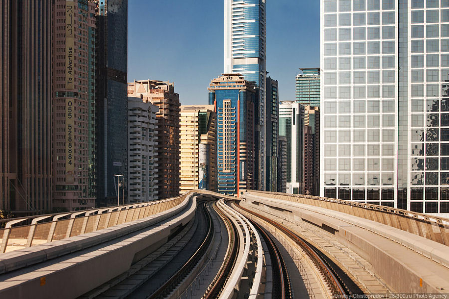 O metrô de Dubai 04
