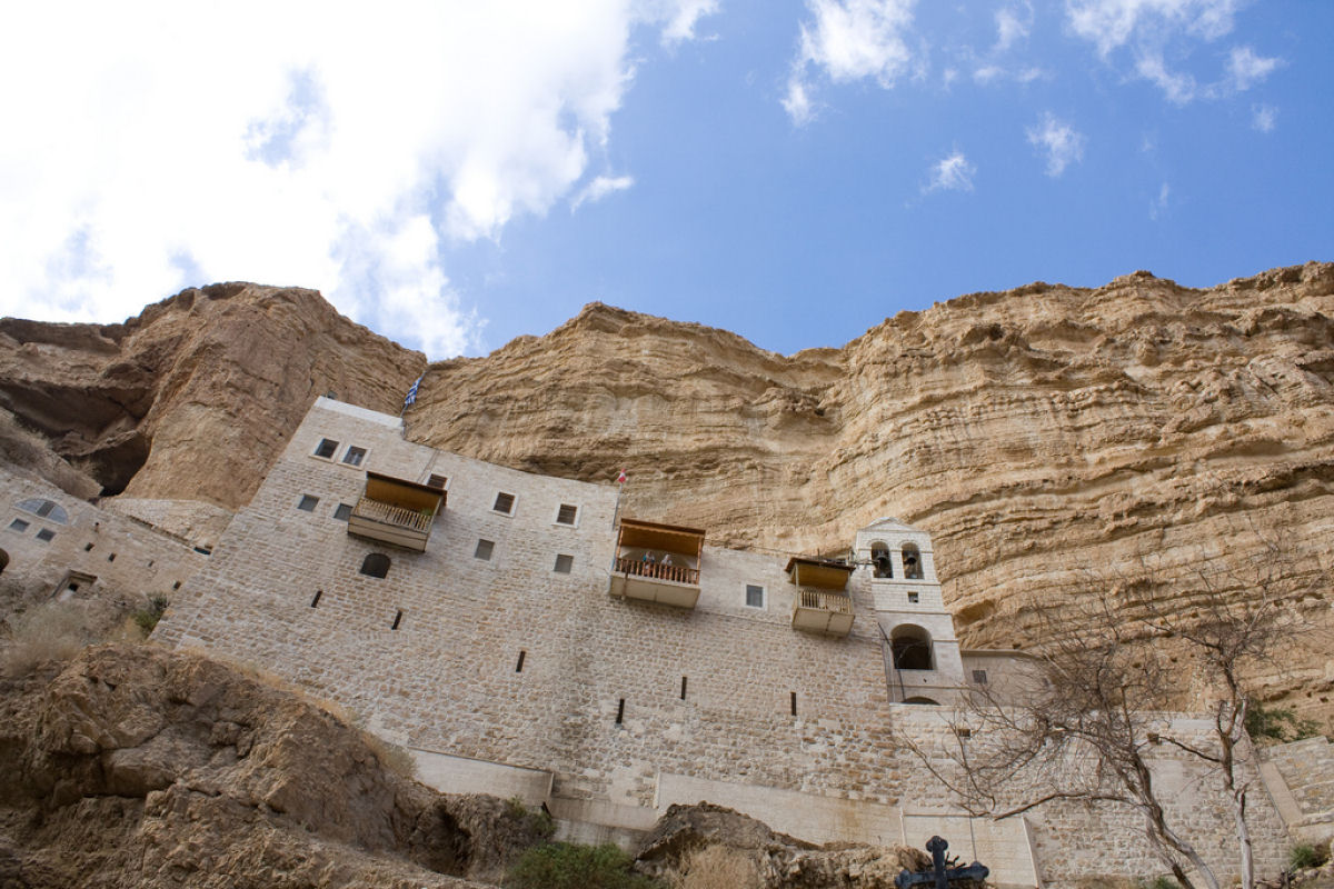 O mosteiro de So Jorge de Coziba em Wadi Qelt 07