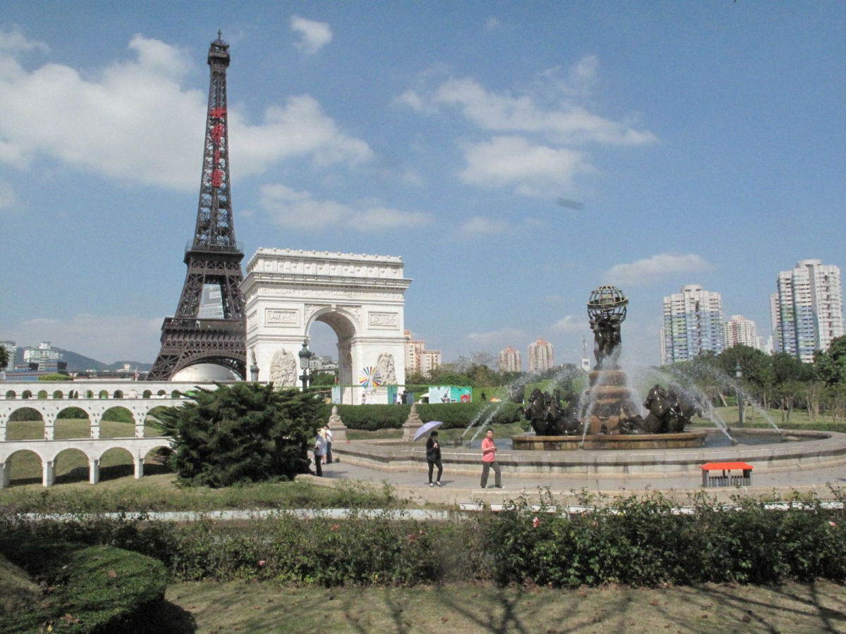 23 fotos do parque temtico chins cheio de monumentos mundiais 04