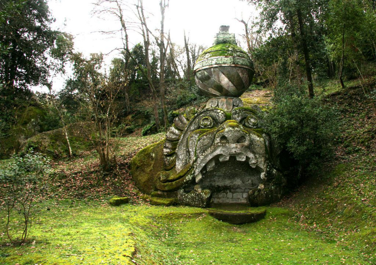 Monstros de Bomarzo, um show de terror do século 16 construído em um lindo jardim italiano