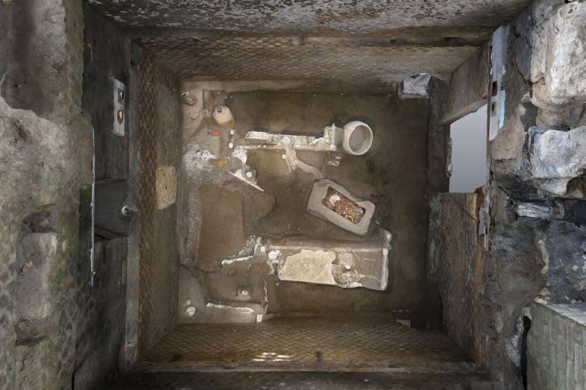 Descobrem um quarto de escravos perfeitamente conservado na antiga cidade de Pompeia