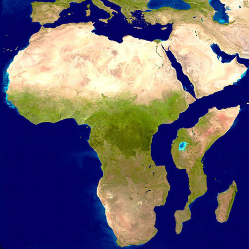 África está se dividindo ao meio e no futuro o continente terá uma nova bacia oceânica