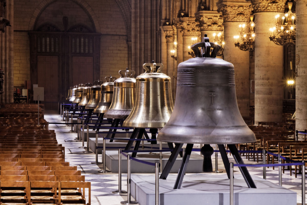 Os sons secretos dos sinos de Notre-Dame