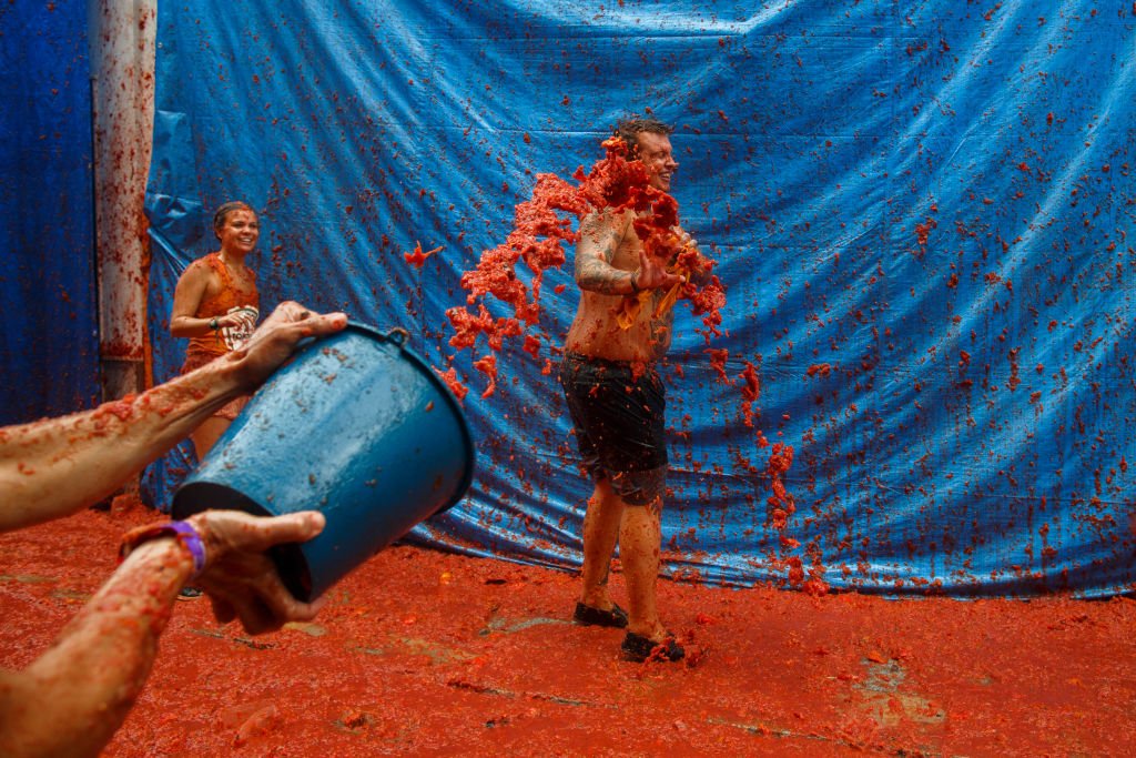 Tomatina: 16 fotos insanas da maior luta alimentar do mundo 10