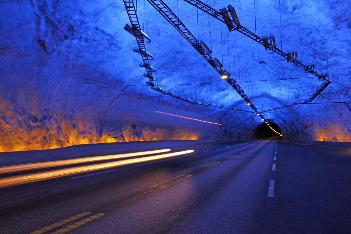 Lrdal Tunnel: o maior tnel rodovirio do mundo 01