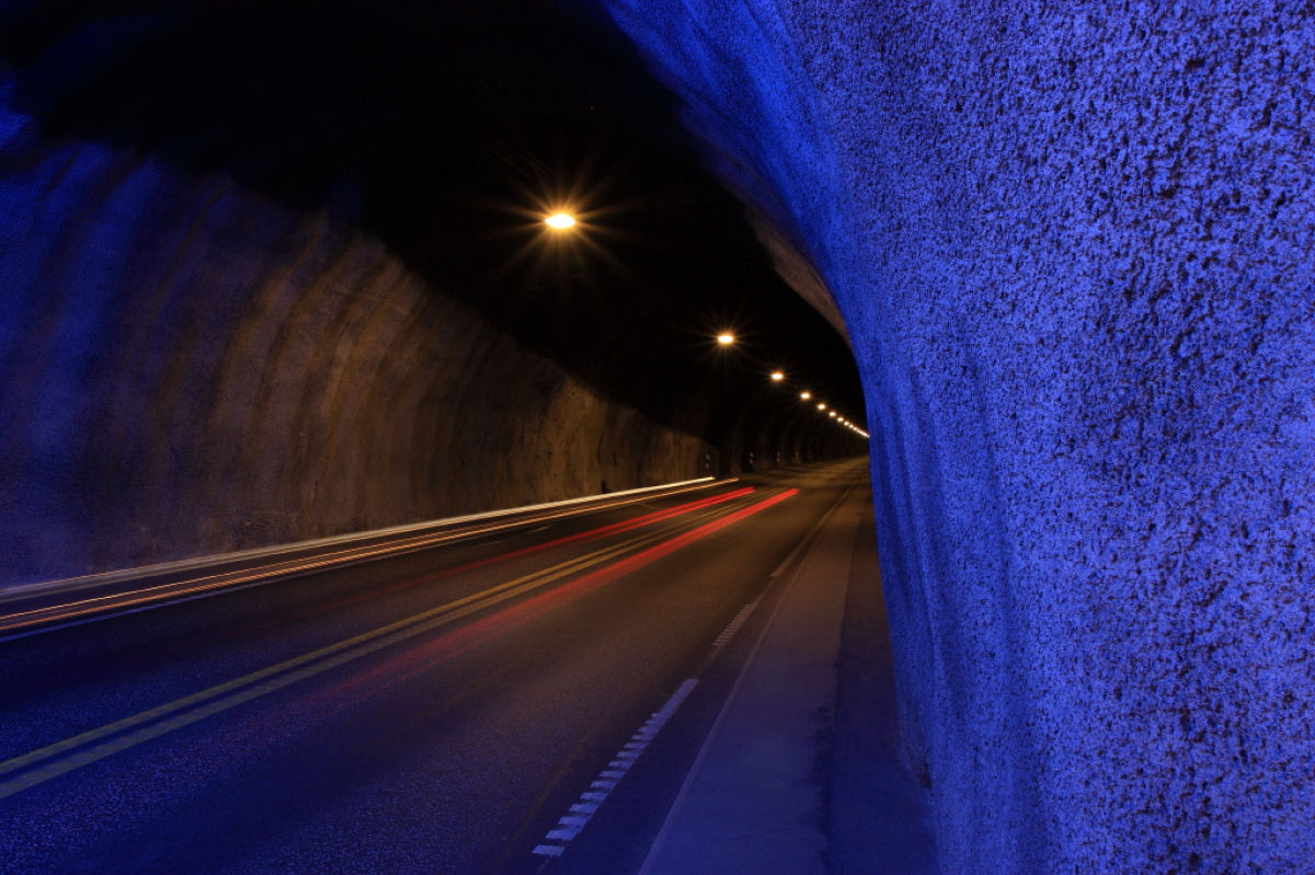 Lrdal Tunnel: o maior tnel rodovirio do mundo 09