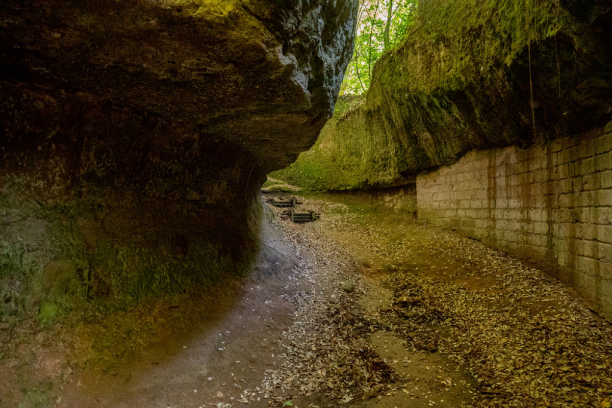 Via Cava: os caminhos escavados na Toscana por civilizaes pr-romanas