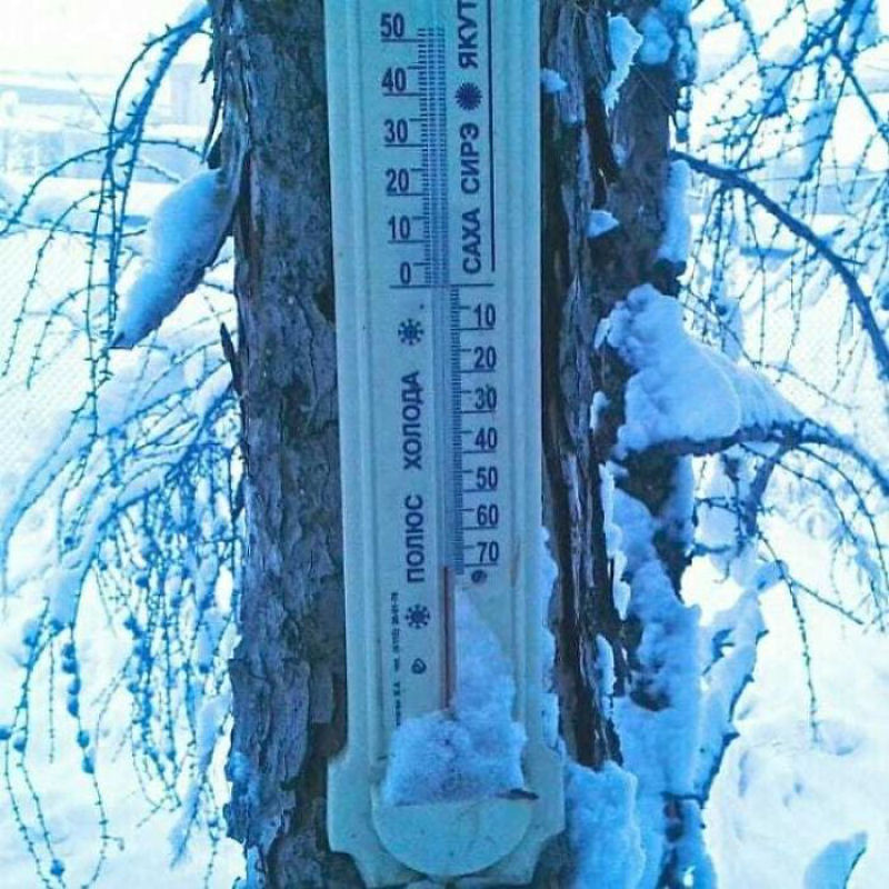 Yakutia, Rssia, 62 graus abaixo de zero. Nem os termmetros suportaram 03