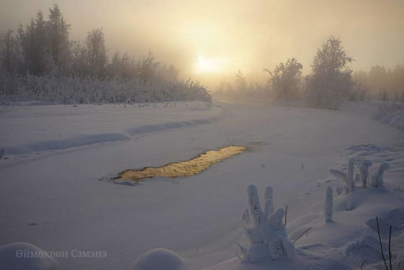 Yakutia, Rssia, 62 graus abaixo de zero. Nem os termmetros suportaram 13