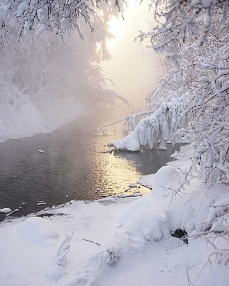 Yakutia, Rssia, 62 graus abaixo de zero. Nem os termmetros suportaram 17