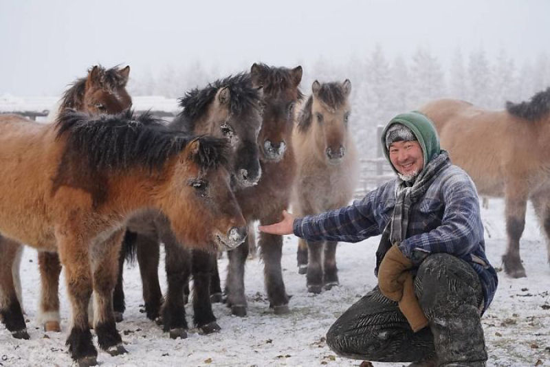 Yakutia, Rssia, 62 graus abaixo de zero. Nem os termmetros suportaram 18