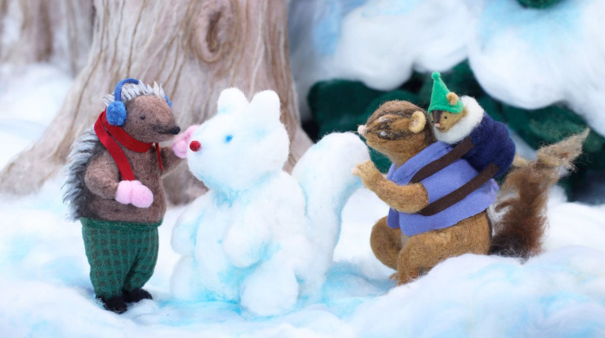 'Feliz Natal, Feliz Ano Novo': curta em stop-motion conta a história calorosa de amigos do bosque