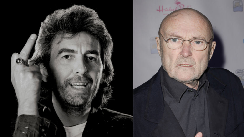 O dia em que George Harrison trollou Phil Collins com uma brincadeira ainda mais genial do que sua guitarra