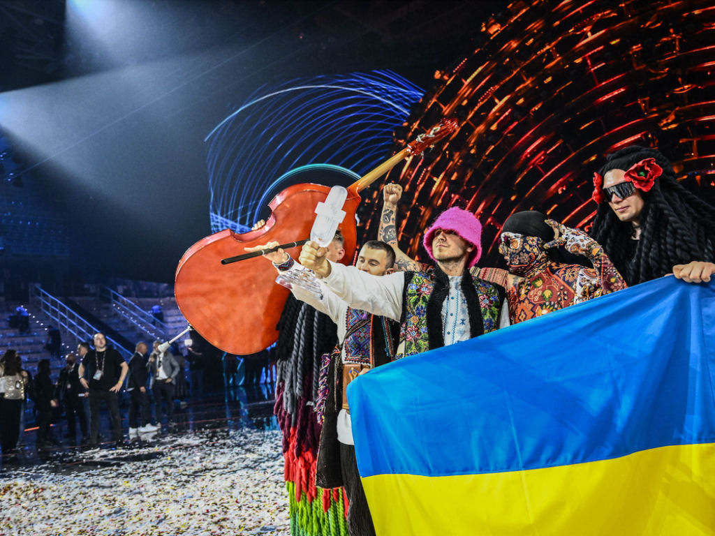 Banda ucraniana ganhou o concurso de música mais popular do mundo