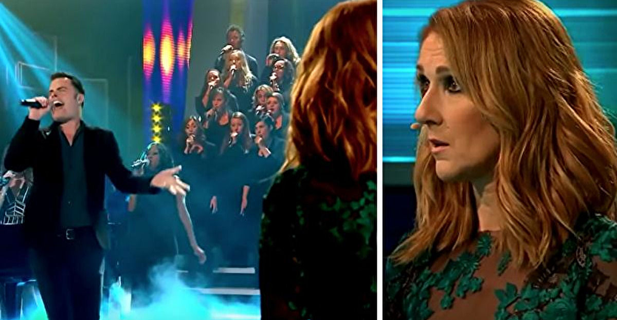 Marc Martel canta 'Somebody to Love' para Celine Dion