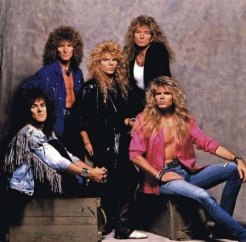 Os penteados das melhores bandas dos anos 80 em seus melhores dias e atualmente 48