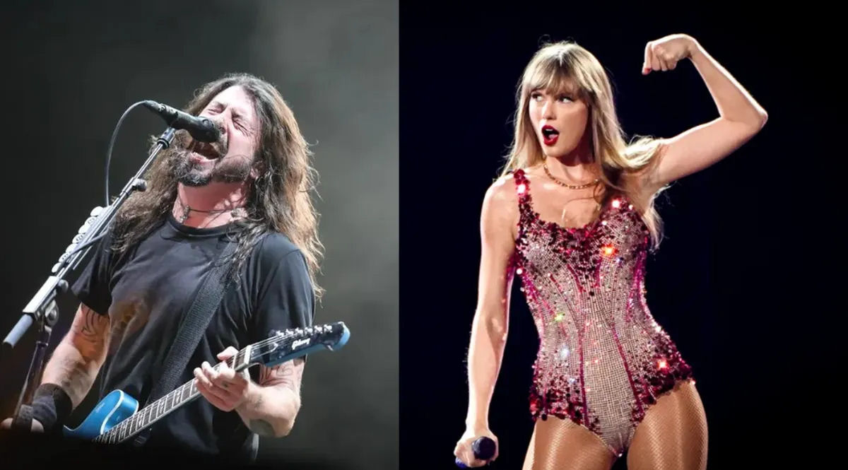 Dave Grohl alfinetou Taylor Swift em show em Londres: 'Pelo menos tocamos ao vivo!'