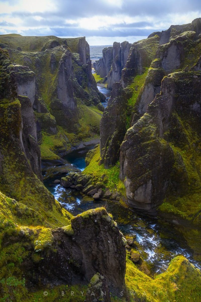 Fjaðrárgljúfur, o canyon mais bonito do mundo 04