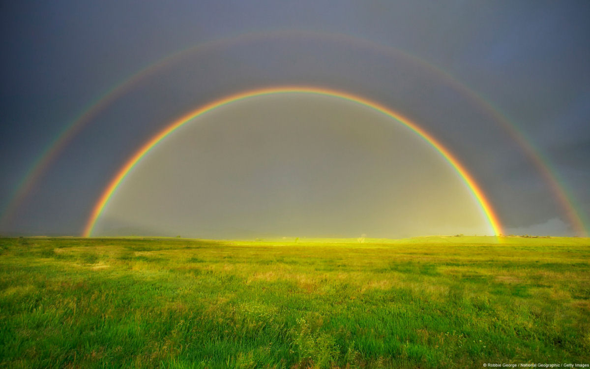 51 fotografias deslumbrantes de arco-ris duplo 51