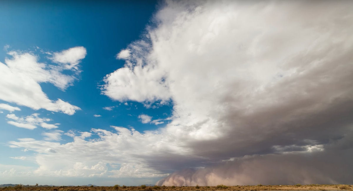 Time-lapse mostra uma década de paisagens de nuvens habub