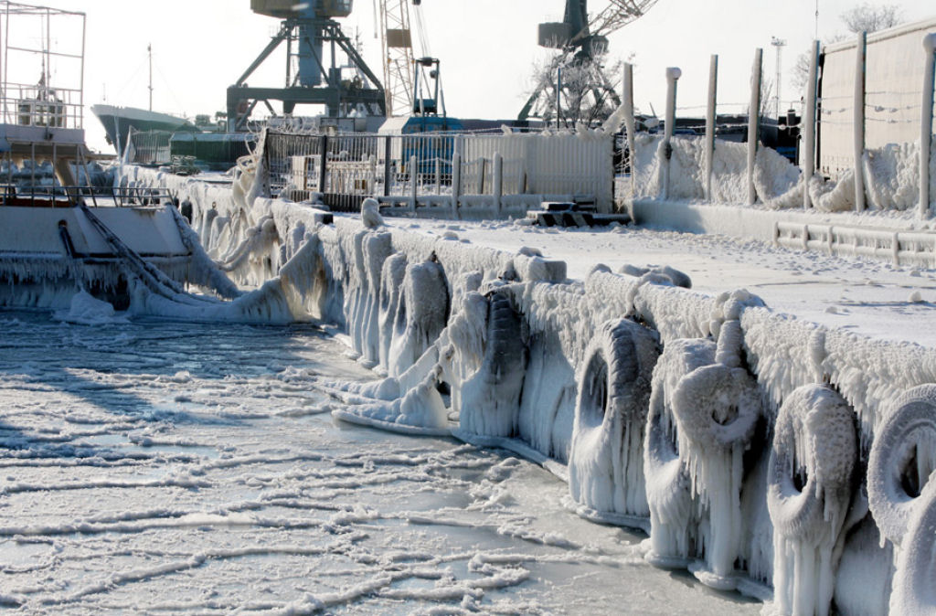 O Mar Negro congela pela primeira vez em 30 anos 11