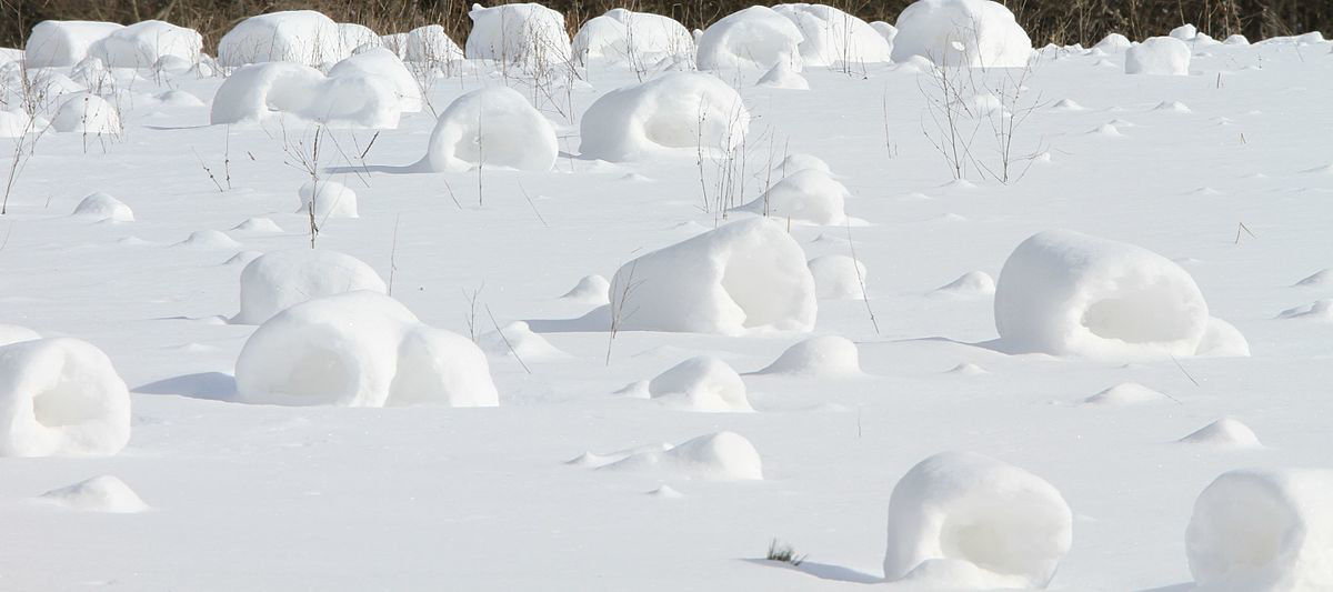 Rolos de neve, o raro fenmeno meteorolgico que cria esculturas naturais 03