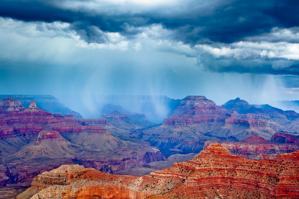 Fotógrafo captura tempestades elétricas poderosas sobre o Grand Canyon 07