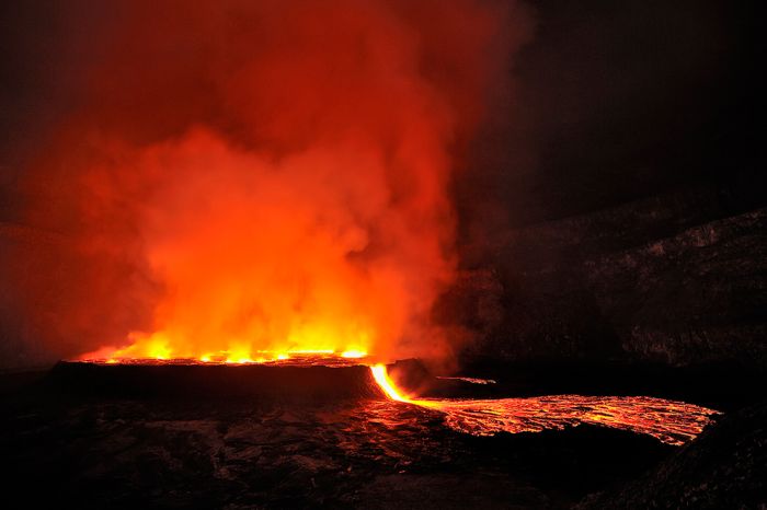 A cratera do vulco Nyiragongo 21