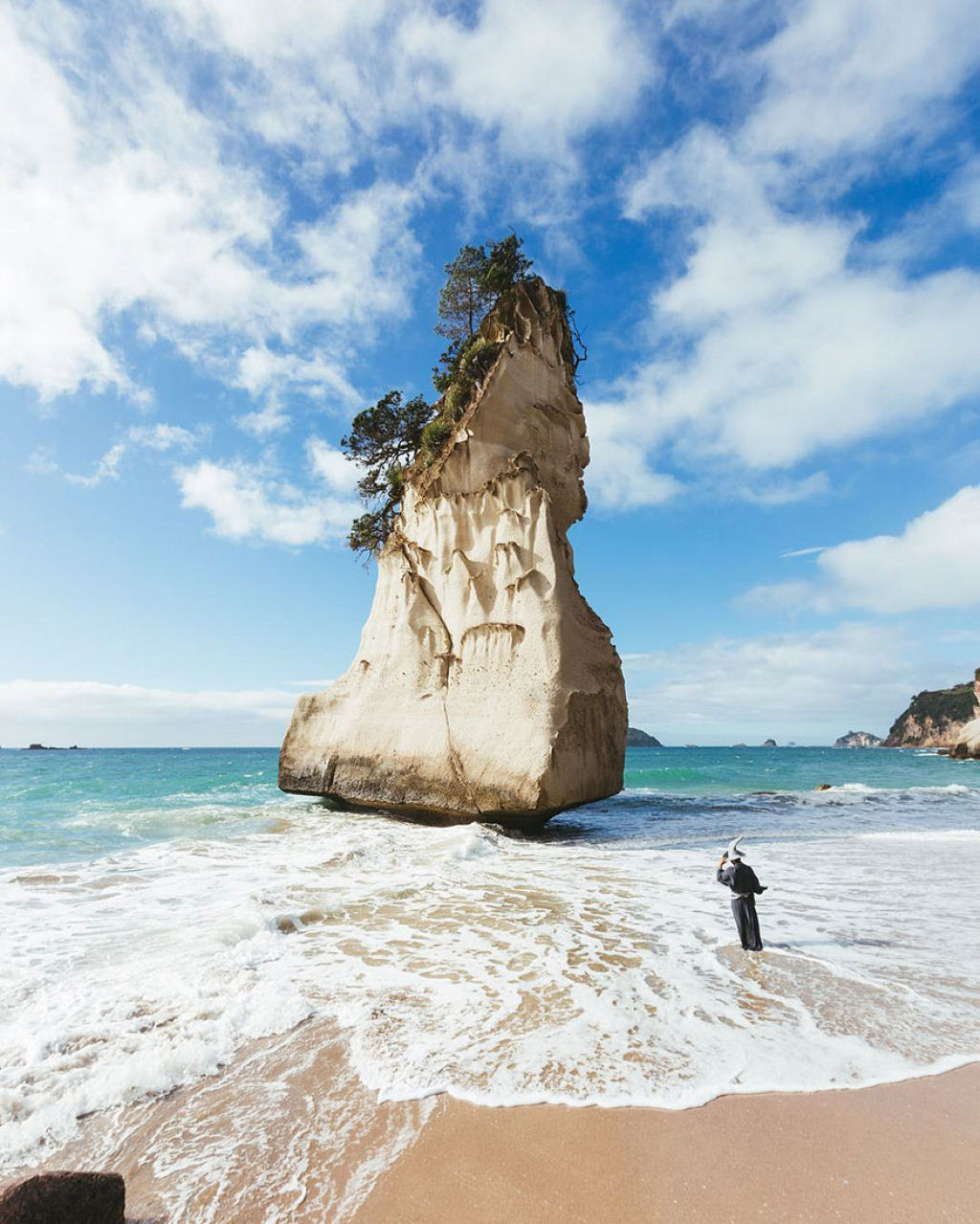 Fotógrafo viaja pela Nova Zelândia com cosplay de Gandalf e suas fotos são épicas 06