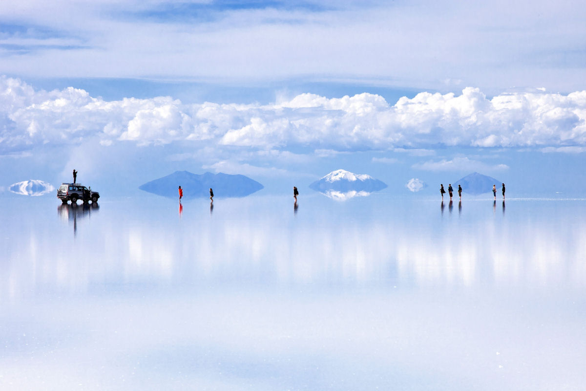 Alm de ser o maior deserto de sal do mundo, o Salar de Uyuni tem o maior reservatrio de ltio