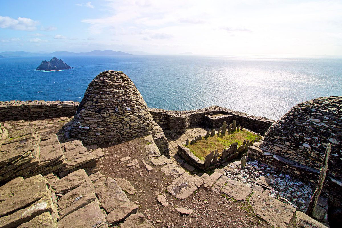 Skellig Michael, o mosteiro perfeitamente preservado em uma ilha rochosa no Atlntico