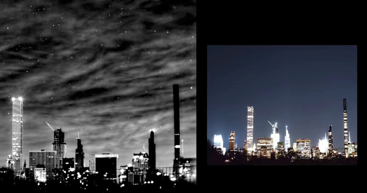 O 'Airglow' invisível da cidade de Nova York ganha vida no infravermelho
